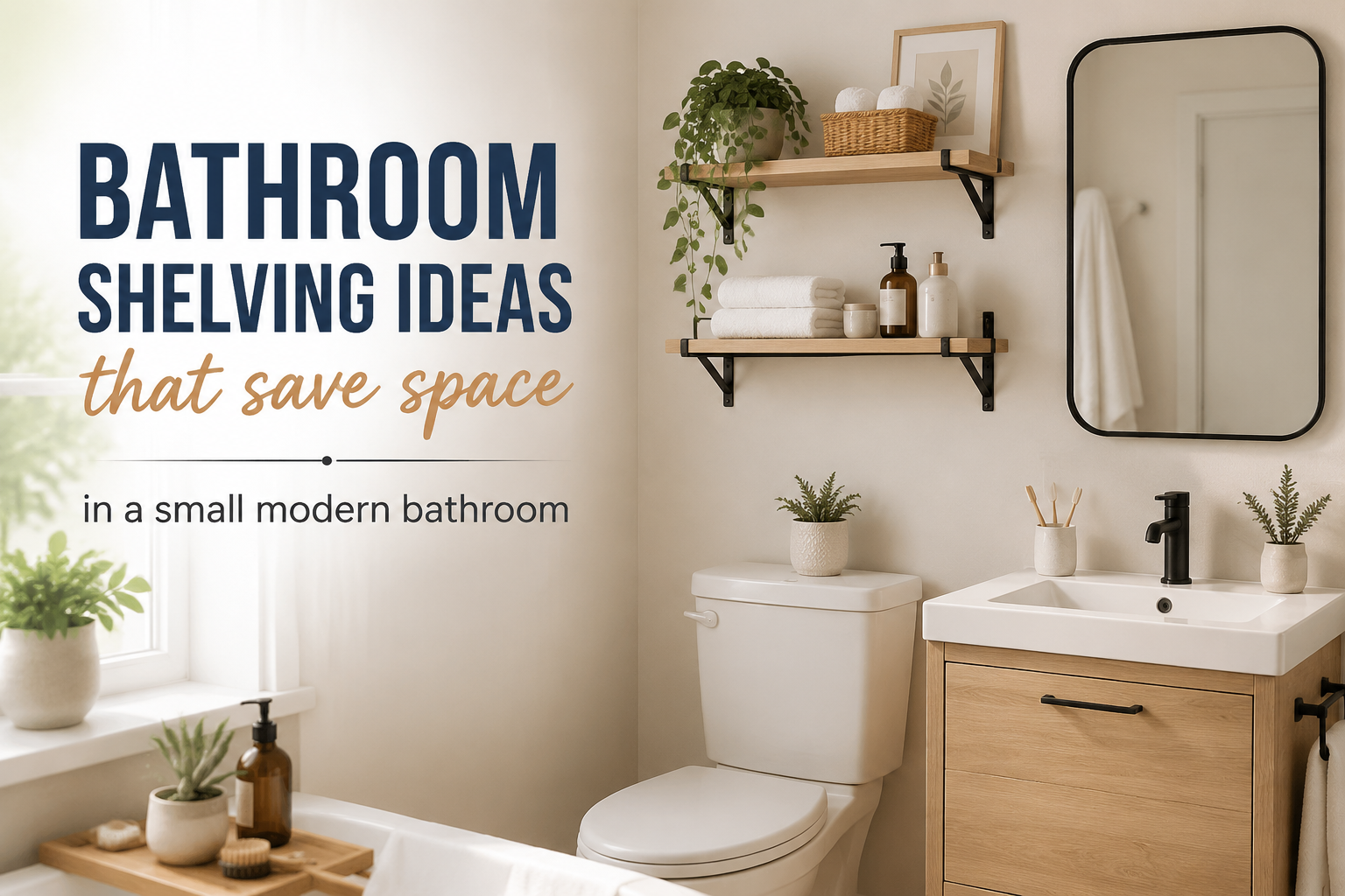 Bathroom Shelving Ideas That Save Space